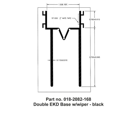 Product of Ap Products 018-2082-168 Slide Out Seal