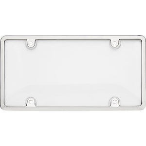Cruiser 62031 License Plate Frame||62031_Main-Tuf-Combo_Chrome_Clear-Outpack.Jpg||85||c3462031||1091262