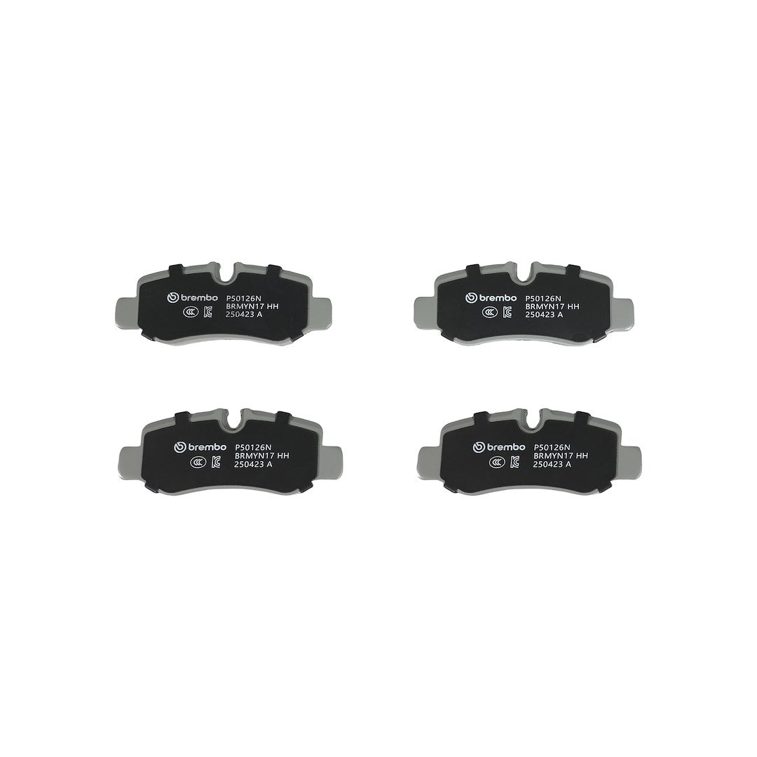 Brembo P50126n Brake Pad||p50126n_Bac.Jpg||88||brmp50126n||1753650