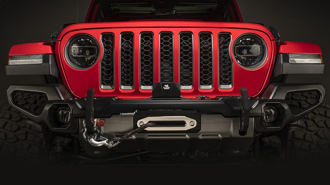 Product of Rugged Ridge 11549.42 Venator Steel Powder Coated Bumper 