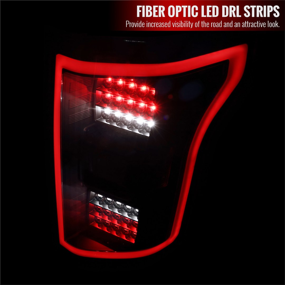 Product of Spec-D Tuning LT-F15018JMLED-TM Tail Light Assembly 