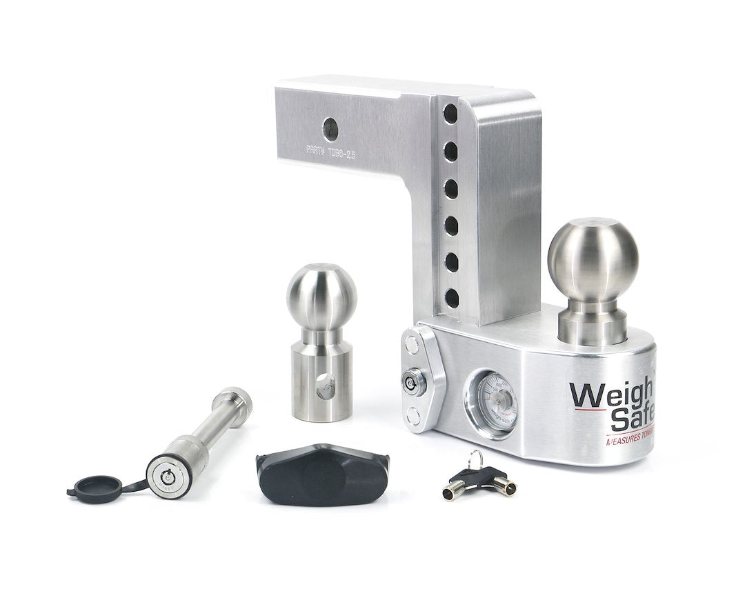 Product of Weigh Safe WS6-2.5-KA 2-1/2 Inch Receiver Trailer Hitch Ball Mount 