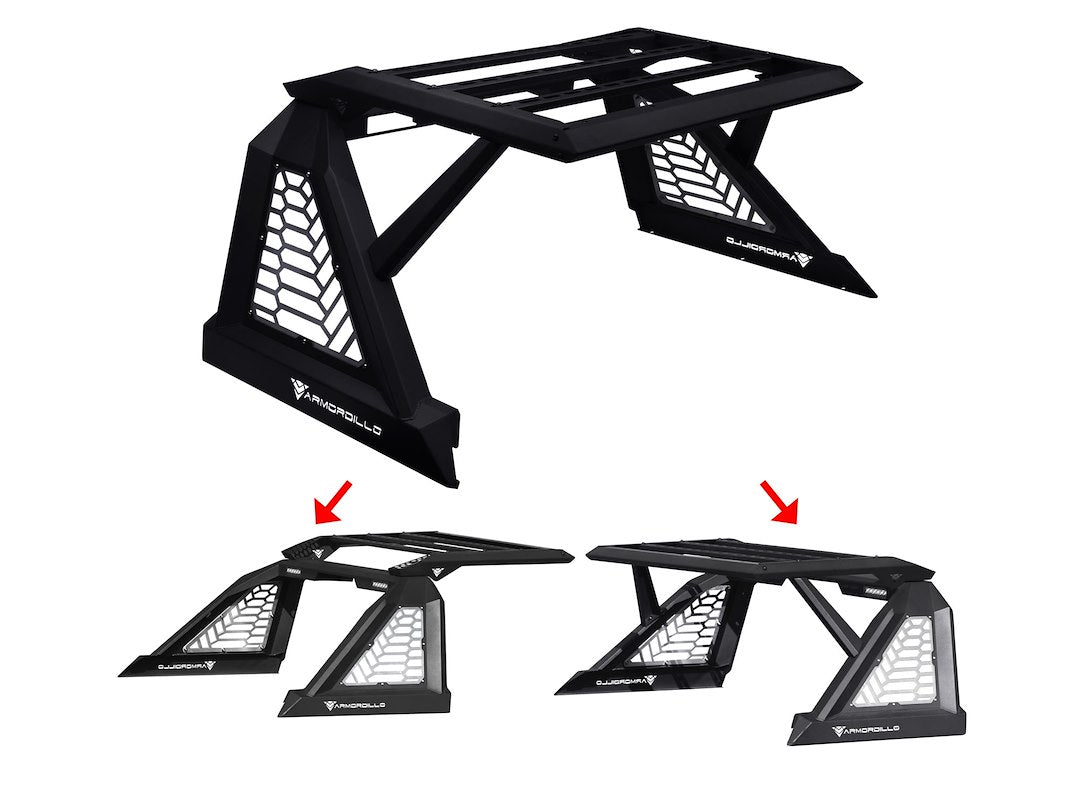 Product of Armordillo 7161849 Modular Powder Coated Steel Truck Bed Bar 