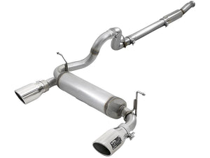 Product of Advanced FLOW Engineering 49-48096-P Rebel Cat-Back System Single Exhaust System Kit 