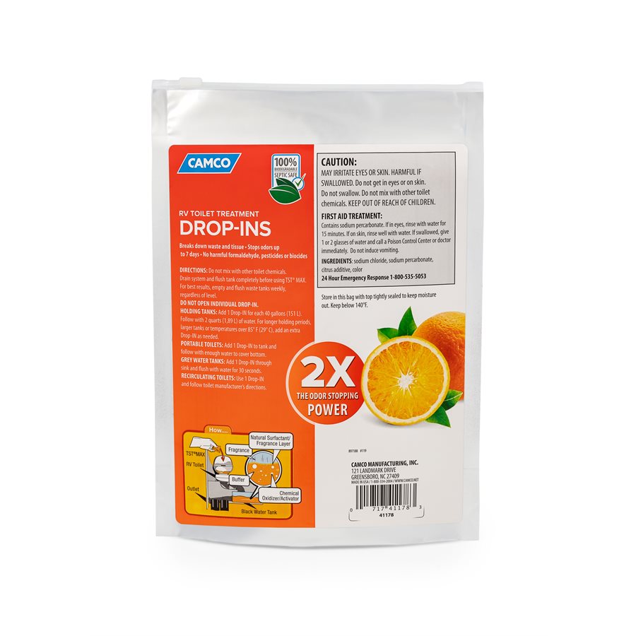 Product of Camco 41178 Orange Scent Waste Holding Tank Treatment for 40 Gallon Tanks 