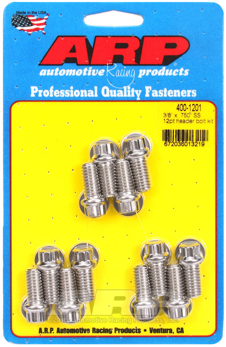 Arp Auto Racing 400-1201 Exhaust Header Bolt||400-1201.Jpg||85||a144001201||1210599