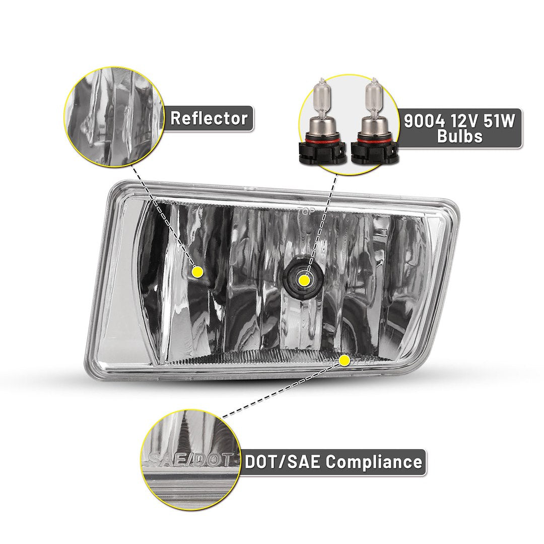Product of Winjet CFWJ-0156-C Driving/ Fog Light 