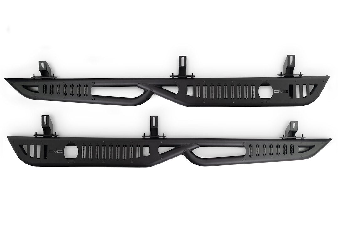 Product of DV8 Offroad SRJK-08 OE Plus Nerf Bar With Surface Steps 