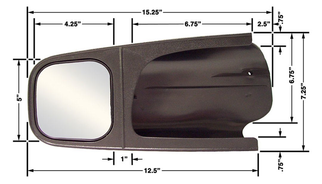 Product of Cipa Usa 11500 Exterior Towing Mirror