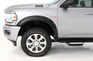 Product of Bushwacker 50065-02 Pocket Style/ Exposed Fasteners Black Fender Flare - Set Of 2 