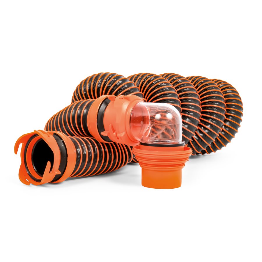 Product of Camco 39861 15 Feet Black Sewer Hose Yes 
