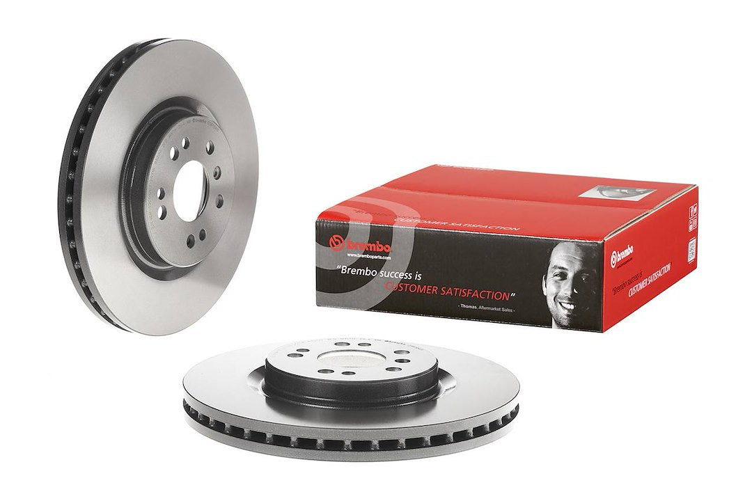 Product of Brembo 09R10411C02 Vented 1 Piece Brake Rotor 