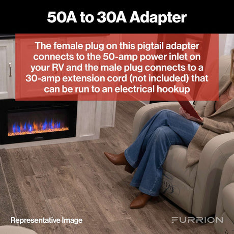 Product of Furrion Llc Fp5030r-Sb Power Cord Adapter