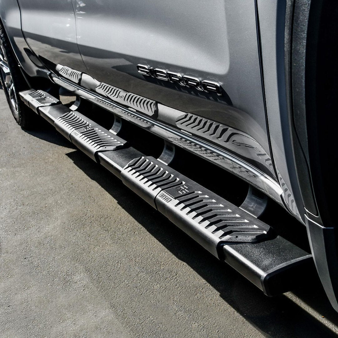 Product of Westin Automotive 28-534695 Black Powder Coated Oval Nerf Bar - Truck Wheel To Wheel 