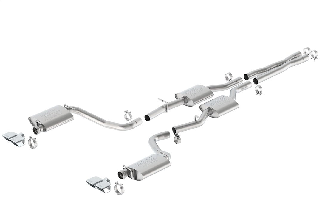 Product of Borla 140628 ATAK ® Series Cat Back System Dual Exhaust System Kit 