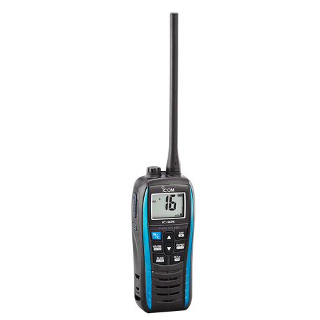 Icom M25 Blue 51 Usa Vhf Radio||||86||icmm25blue51u||2022669