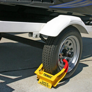 Product of Trimax Locks Tcl65 Trailer Wheel Locking Boot