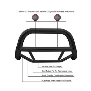 Black Horse Offroad Mbb-Jeb9106-Plfr Bull Bar||mbb-Jeb9106-Plfr_6.Jpeg||90||blkbjeb9106pr||1649356