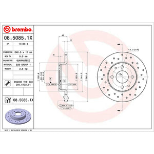 Brembo Ktx0087 Brake Kit||ktx0087_5.Jpg||90||brmktx0087||2240332