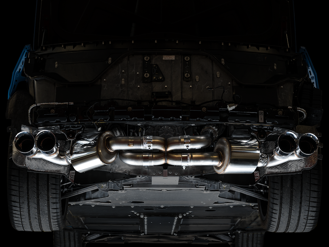 Product of AWE Tuning 3015-42151 Touring Edition Cat-Back System Dual Exhaust System Kit 