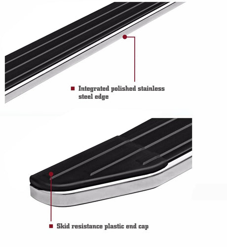 Product of Black Horse Offroad PR-TYHG-BC-14 Premium Running Board 