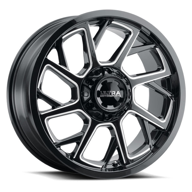 Ultra Wheel 120-8935bm+18 Wheel||120 Patriot_6b_Glossblack_Milled_Spokes_20_9.Jpg||85||u12208935bm18||1333487