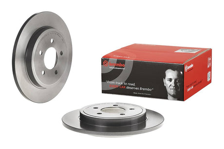 Product of Brembo 08B41211C02 Solid 1 Piece Brake Rotor 