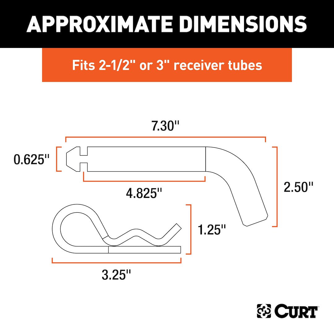 Product of Curt 21507 Trailer Hitch Pin