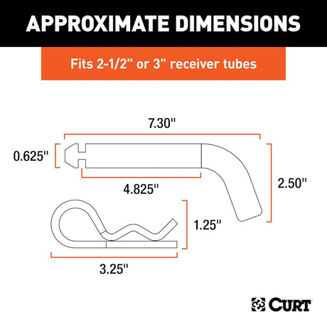 Product of Curt 21507 Trailer Hitch Pin