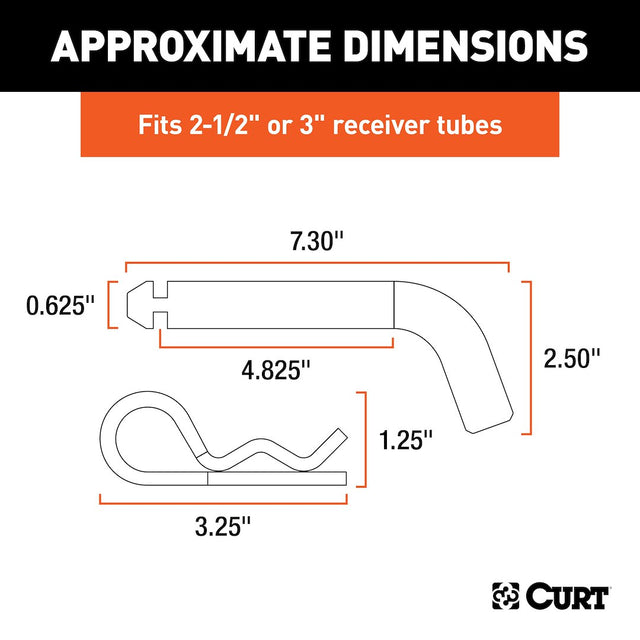 Product of Curt 21507 Trailer Hitch Pin