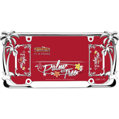 Cruiser 19003 License Plate Frame||19003_P01-Palm-Tree_Chrome-Inpack.Jpg||86||c3419003||960326