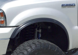Product of Pacer Performance 52-156 Non-Exposed Fasteners Black Fender Flare - Set Of 4 