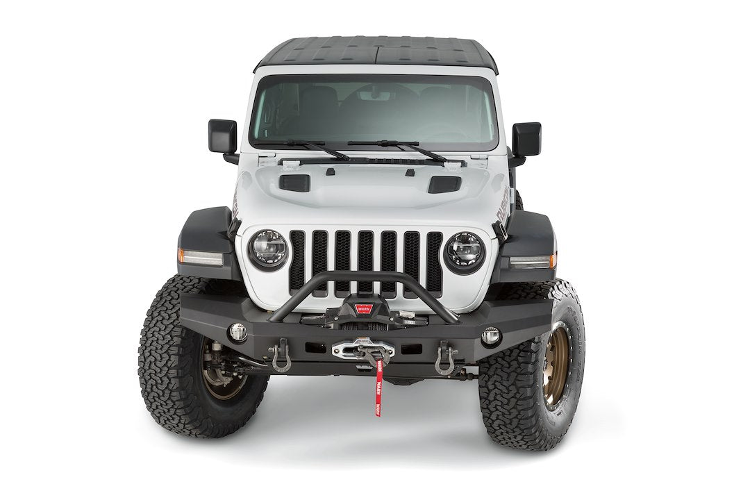 Product of Warn 101337 Elite Series Steel Powder Coated Bumper 