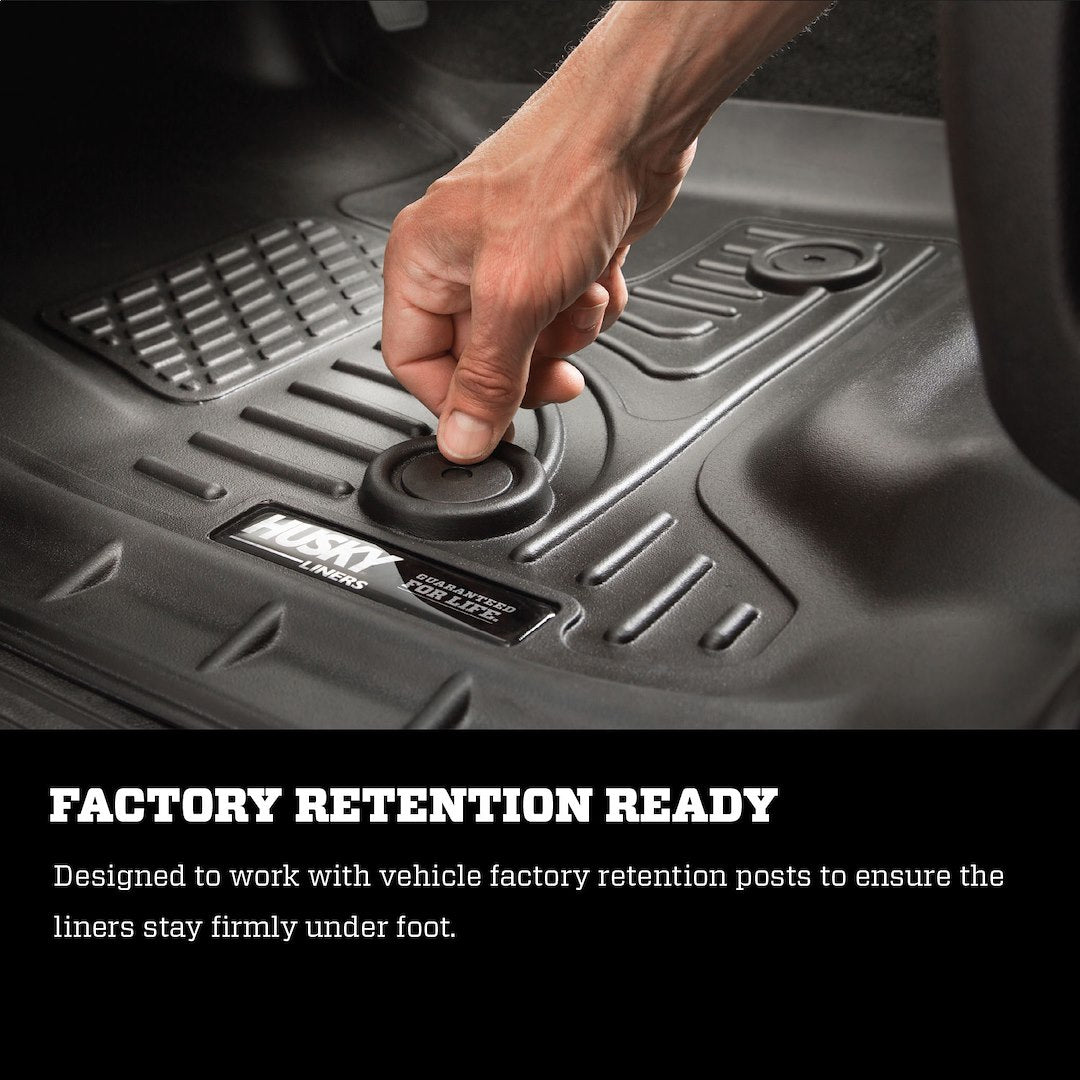 Product of Husky Liner WeatherBeater™ 99671 Black Thermoplastic Polyolefin (TPO) Floor Liner 