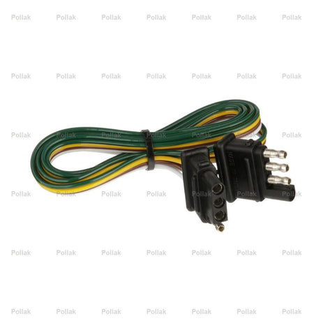 Product of Pollak 12-413E Trailer/ Vehicle End 4 Flat Trailer Wiring Connector 