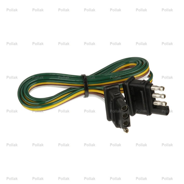 Product of Pollak 12-413E Trailer/ Vehicle End 4 Flat Trailer Wiring Connector 