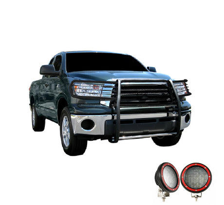 Product of Black Horse Offroad 17A098900MA-PLFR Grille Guard  