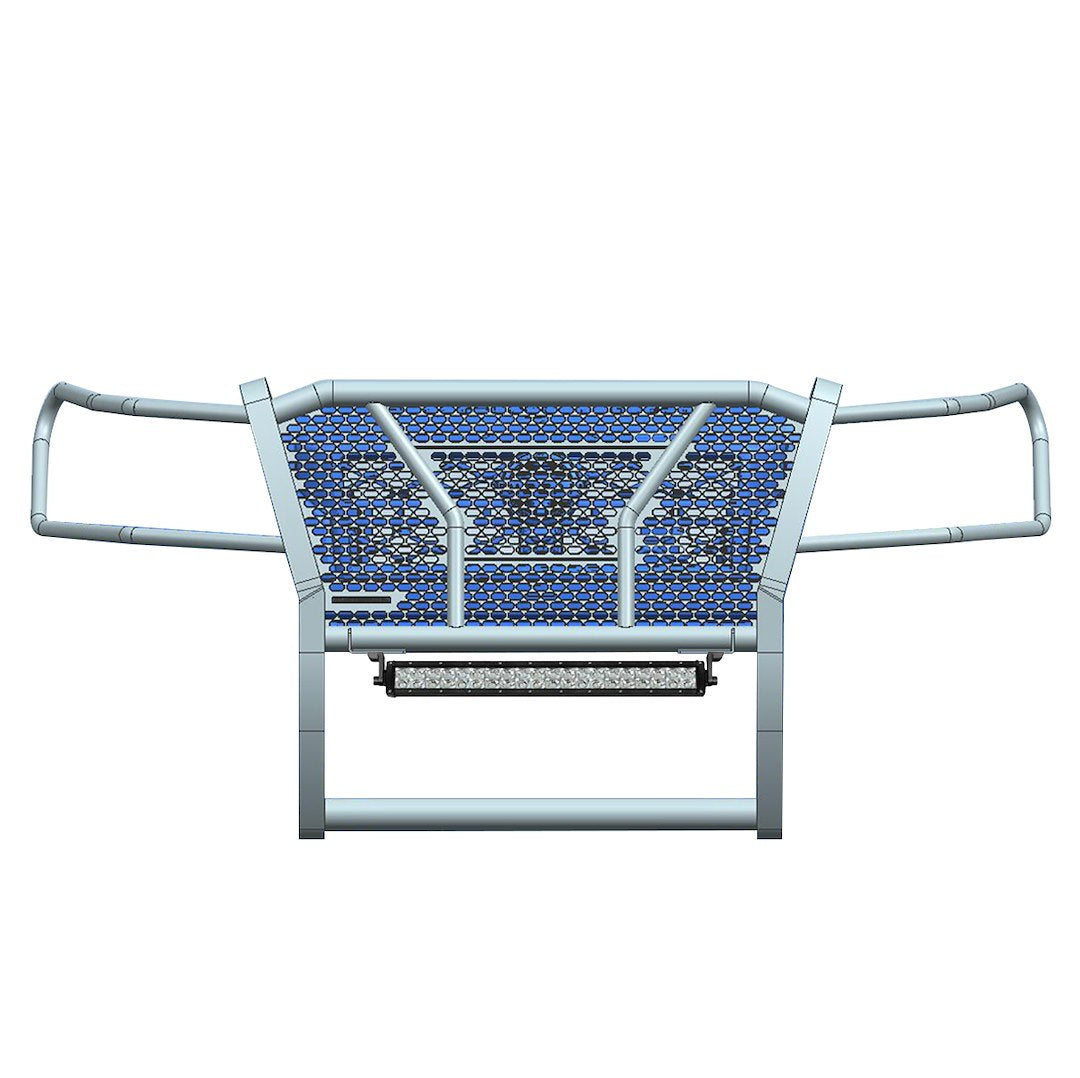 Product of Black Horse Offroad RU-NIFR22-B-K1 Grille Guard  
