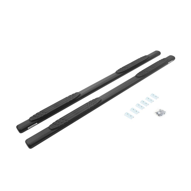 Product of Go Rhino 640075T Nerf Bar Black Textured Powder Coated With Surface Steps 