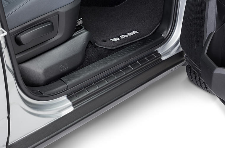 Product of Bushwacker 14063 Black Thermoplastic Olefin Flat Rocker Panel Guard 