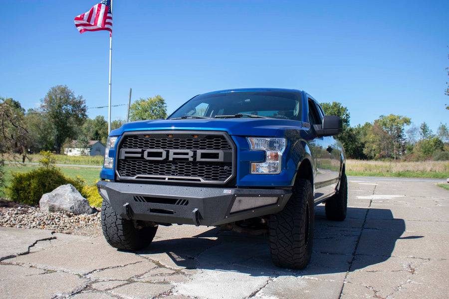 Product of Fishbone Offroad FB22365 Pelican Steel Powder Coated Bumper 