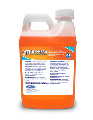Walex Citrafr64 Waste Holding Tank Treatment||walex-Cf-Citrus-Composite-Back-64oz.Jpg||86||w62citrafr64||1703395