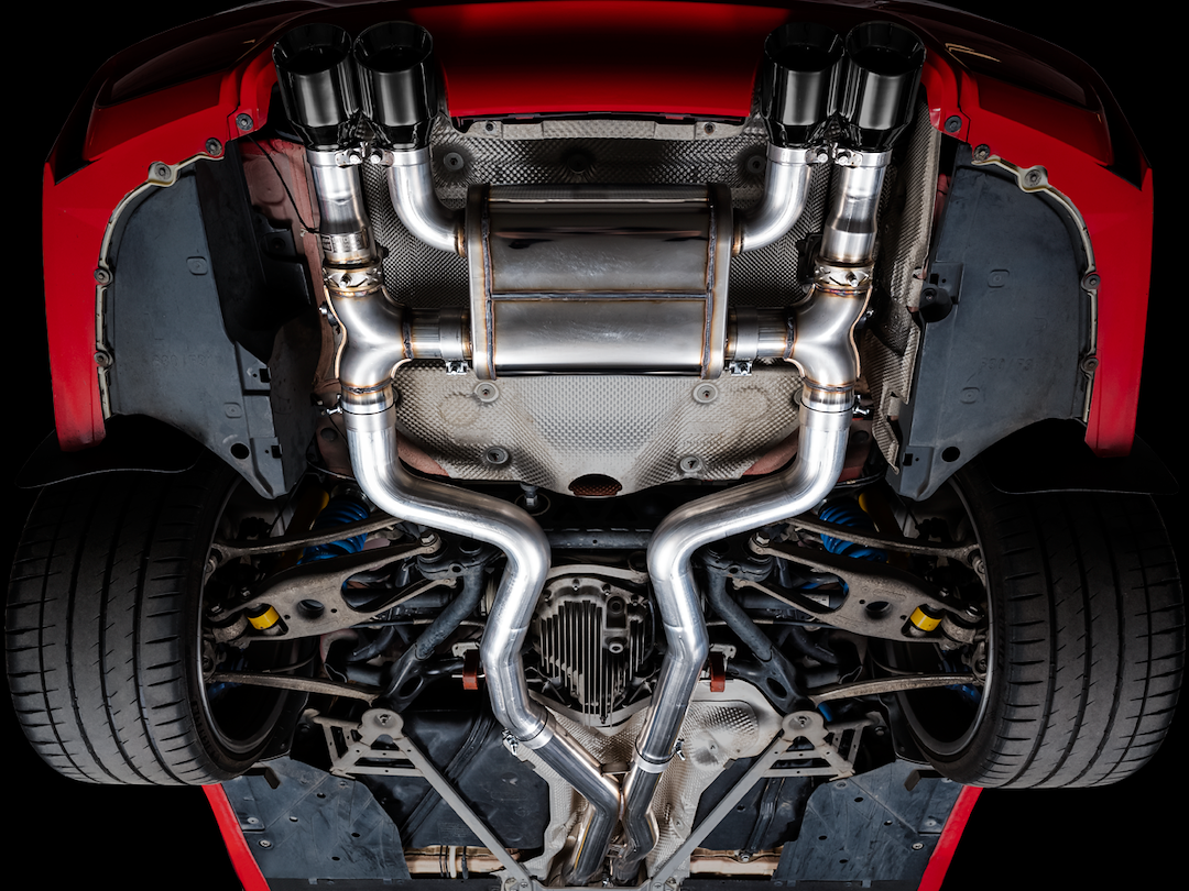 Product of AWE Tuning 3025-43074 SwitchPath ™ Cat-Back System Dual Exhaust System Kit 