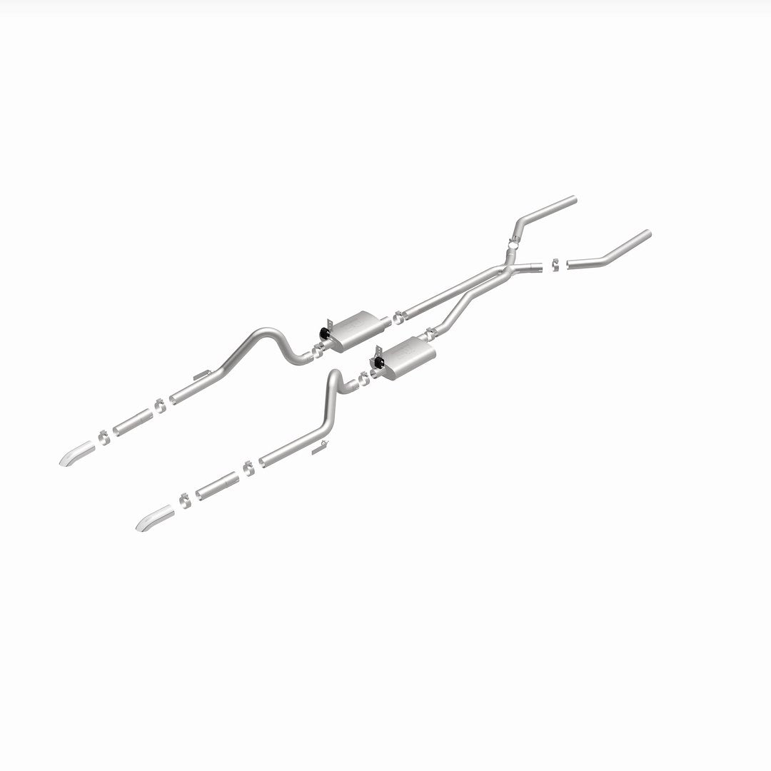 Product of Magnaflow Performance 15815 Exhaust System Kit Cat-Back System Dual Exhaust System Kit 