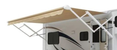 Product of Carefree RV 66146WC25 Brown/ Tan RV Window Semi-Classic Stripe Acrylic Awning Fabric 