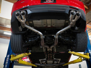 Product of Advanced FLOW Engineering 49-44119NM-P Mach Force XP Axle Back System Dual Exhaust System Kit 
