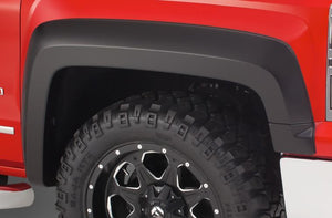 Product of Bushwacker 40125-02 Non-Exposed Fasteners Black Fender Flare - Set Of 2 