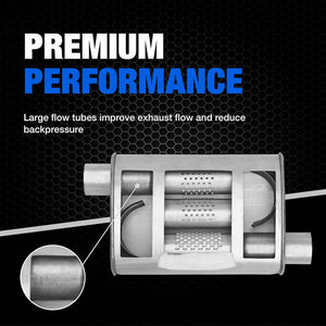Product of Dynomax 17732 Super Turbo Steel Exhaust Muffler 
