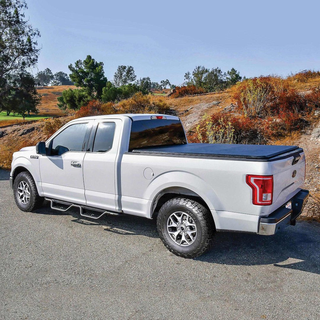 Product of Westin Automotive 20-13935 Outlaw Nerf Bar With Drop Down Steps 