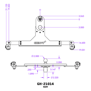 Gen-Y Hitch Gh-21014 Gooseneck Trailer Hitch Ball||gh-21014_4.Png||89||gyhgh21014||1737428